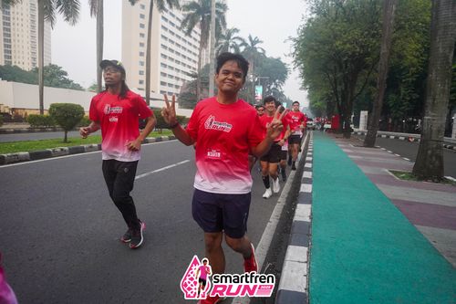 Race photo from Shakeout Run - Smartfren Run