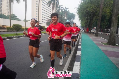 Race photo from Shakeout Run - Smartfren Run