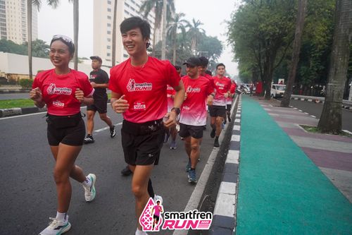 Race photo from Shakeout Run - Smartfren Run