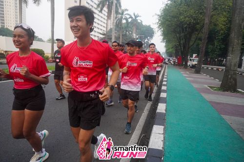 Race photo from Shakeout Run - Smartfren Run