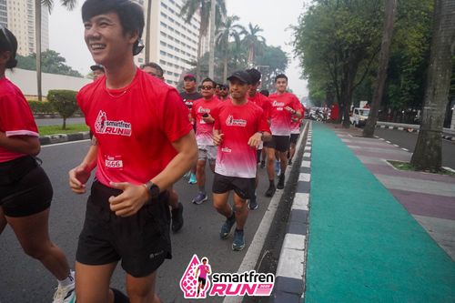 Race photo from Shakeout Run - Smartfren Run
