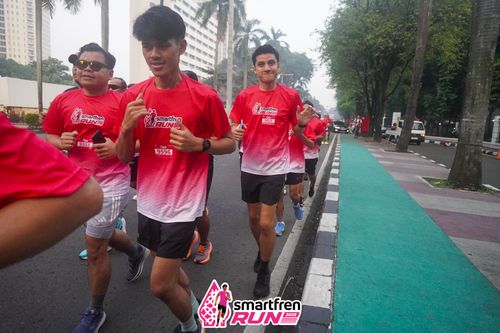 Race photo from Shakeout Run - Smartfren Run