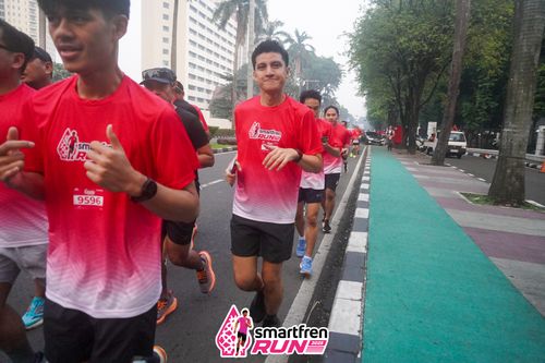 Race photo from Shakeout Run - Smartfren Run