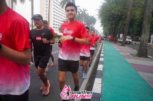 Race photo from Shakeout Run - Smartfren Run