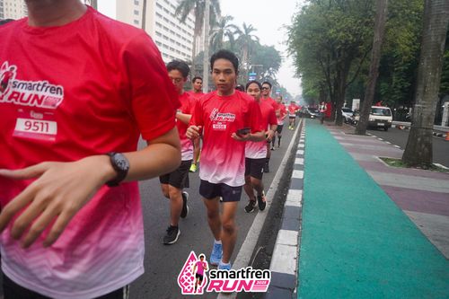 Race photo from Shakeout Run - Smartfren Run