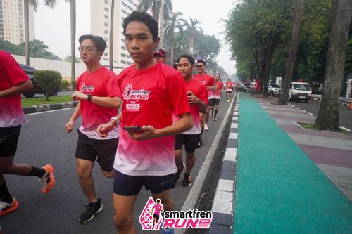 Race photo from Shakeout Run - Smartfren Run