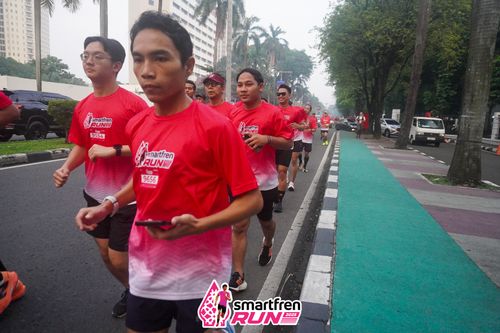 Race photo from Shakeout Run - Smartfren Run