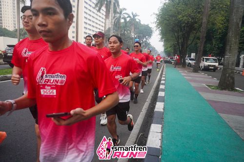 Race photo from Shakeout Run - Smartfren Run
