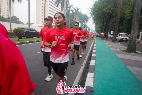 Race photo from Shakeout Run - Smartfren Run