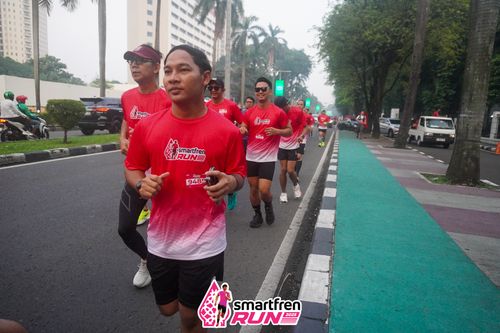 Race photo from Shakeout Run - Smartfren Run