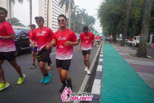 Race photo from Shakeout Run - Smartfren Run
