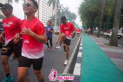 Race photo from Shakeout Run - Smartfren Run