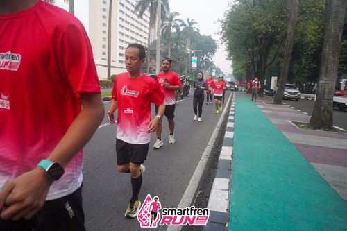 Race photo from Shakeout Run - Smartfren Run
