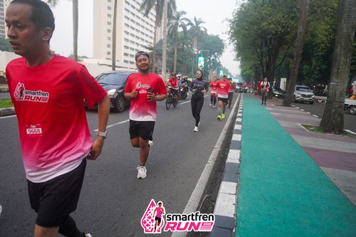 Race photo from Shakeout Run - Smartfren Run