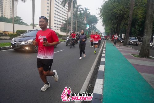 Race photo from Shakeout Run - Smartfren Run