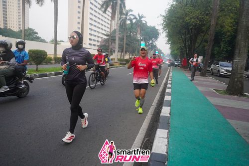 Race photo from Shakeout Run - Smartfren Run