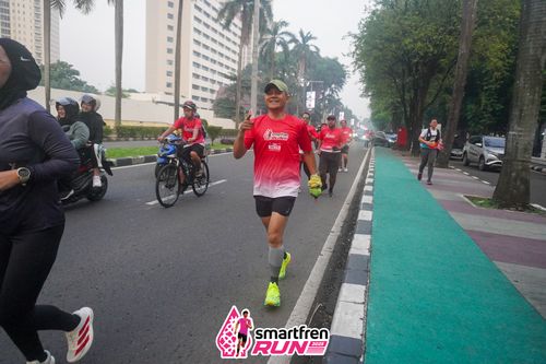 Race photo from Shakeout Run - Smartfren Run