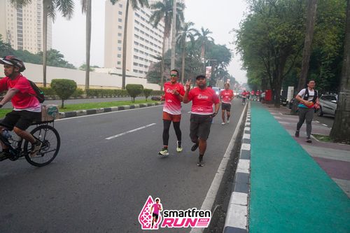 Race photo from Shakeout Run - Smartfren Run