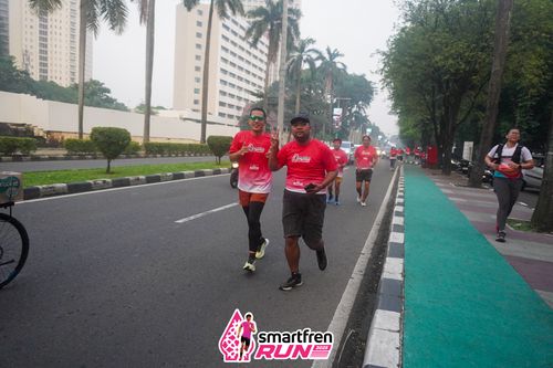 Race photo from Shakeout Run - Smartfren Run