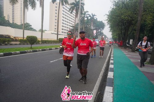 Race photo from Shakeout Run - Smartfren Run