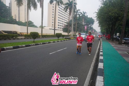 Race photo from Shakeout Run - Smartfren Run