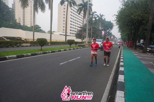 Race photo from Shakeout Run - Smartfren Run
