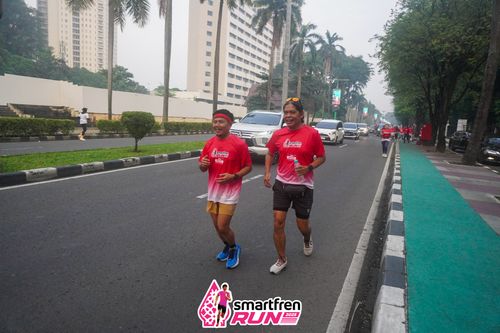 Race photo from Shakeout Run - Smartfren Run