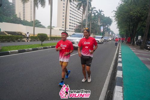 Race photo from Shakeout Run - Smartfren Run