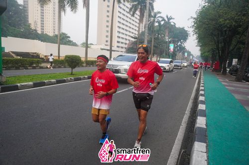 Race photo from Shakeout Run - Smartfren Run