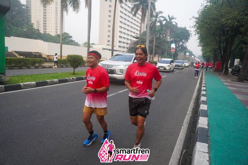 Race photo from Shakeout Run - Smartfren Run