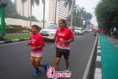 Race photo from Shakeout Run - Smartfren Run