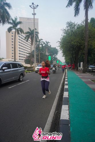Race photo from Shakeout Run - Smartfren Run