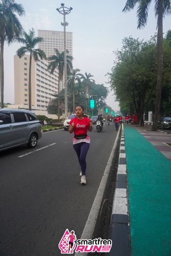 Race photo from Shakeout Run - Smartfren Run