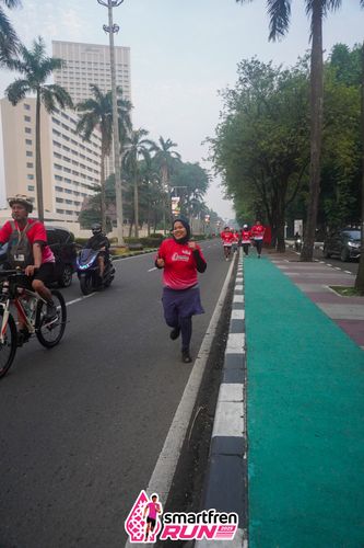 Race photo from Shakeout Run - Smartfren Run
