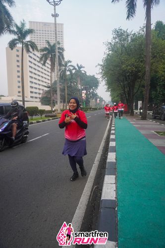 Race photo from Shakeout Run - Smartfren Run