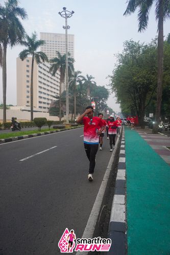 Race photo from Shakeout Run - Smartfren Run