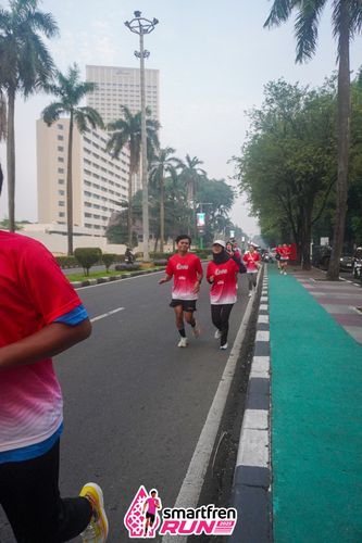 Race photo from Shakeout Run - Smartfren Run
