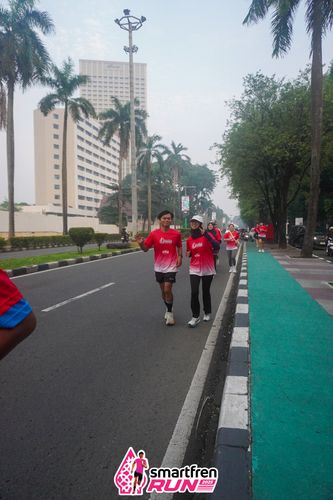 Race photo from Shakeout Run - Smartfren Run