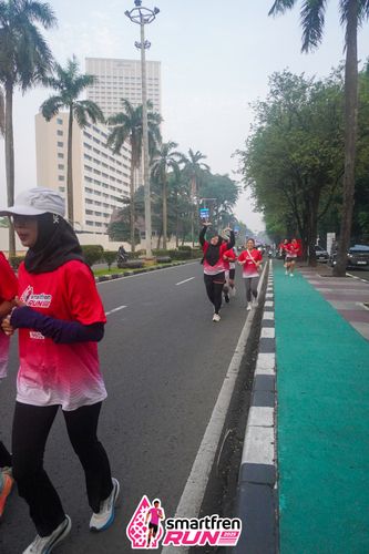Race photo from Shakeout Run - Smartfren Run