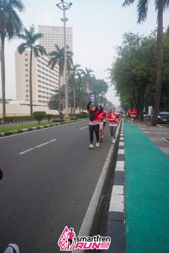 Race photo from Shakeout Run - Smartfren Run