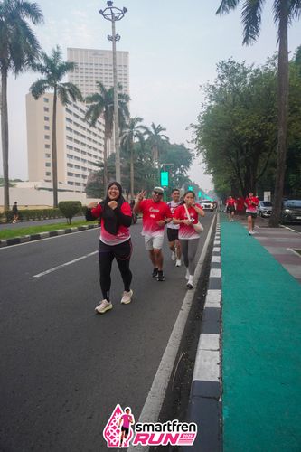 Race photo from Shakeout Run - Smartfren Run