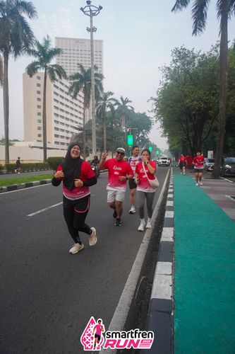 Race photo from Shakeout Run - Smartfren Run