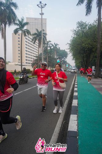 Race photo from Shakeout Run - Smartfren Run