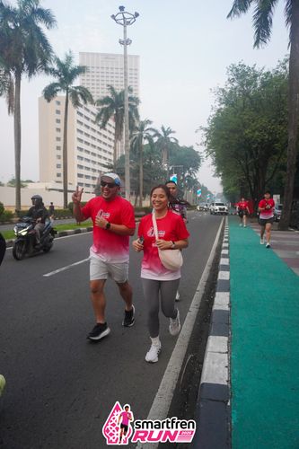 Race photo from Shakeout Run - Smartfren Run