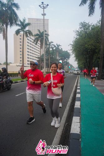 Race photo from Shakeout Run - Smartfren Run