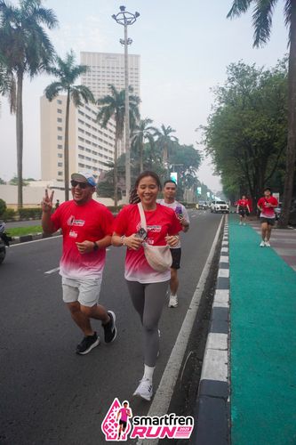 Race photo from Shakeout Run - Smartfren Run