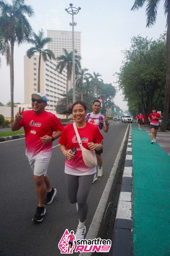 Race photo from Shakeout Run - Smartfren Run