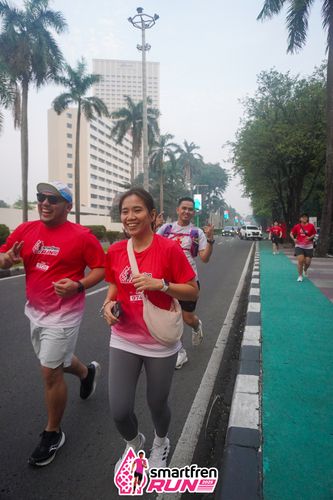 Race photo from Shakeout Run - Smartfren Run