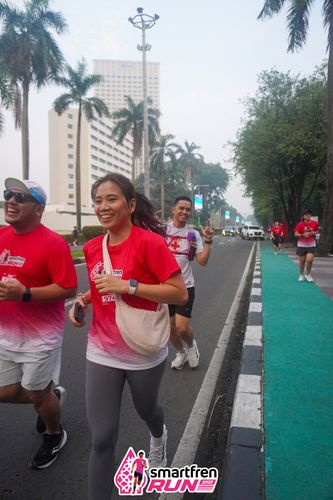Race photo from Shakeout Run - Smartfren Run