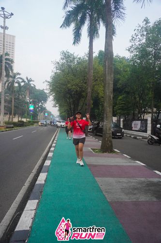 Race photo from Shakeout Run - Smartfren Run